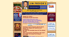 Desktop Screenshot of perishablepundit.com